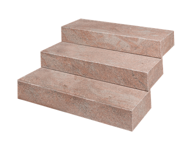 Gradini a blocco gneiss Bologna esposti