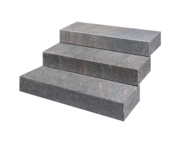 Gradini a blocco gneiss Modena esposti