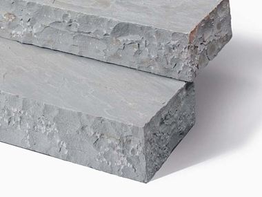 Gradini a blocco in pietra arenaria Kandla Grey tagliati a misura