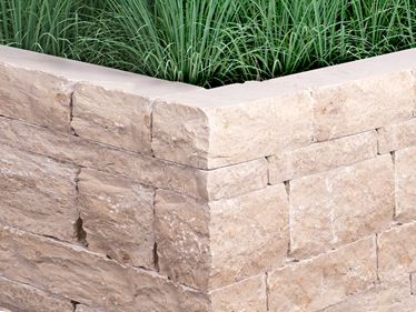 Mattoni di pietra Pietra calcarea di Dietfurter Gala con erba