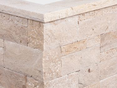 Mattoni di pietra Medium Select Rustic in tarvertino tagliati su misura