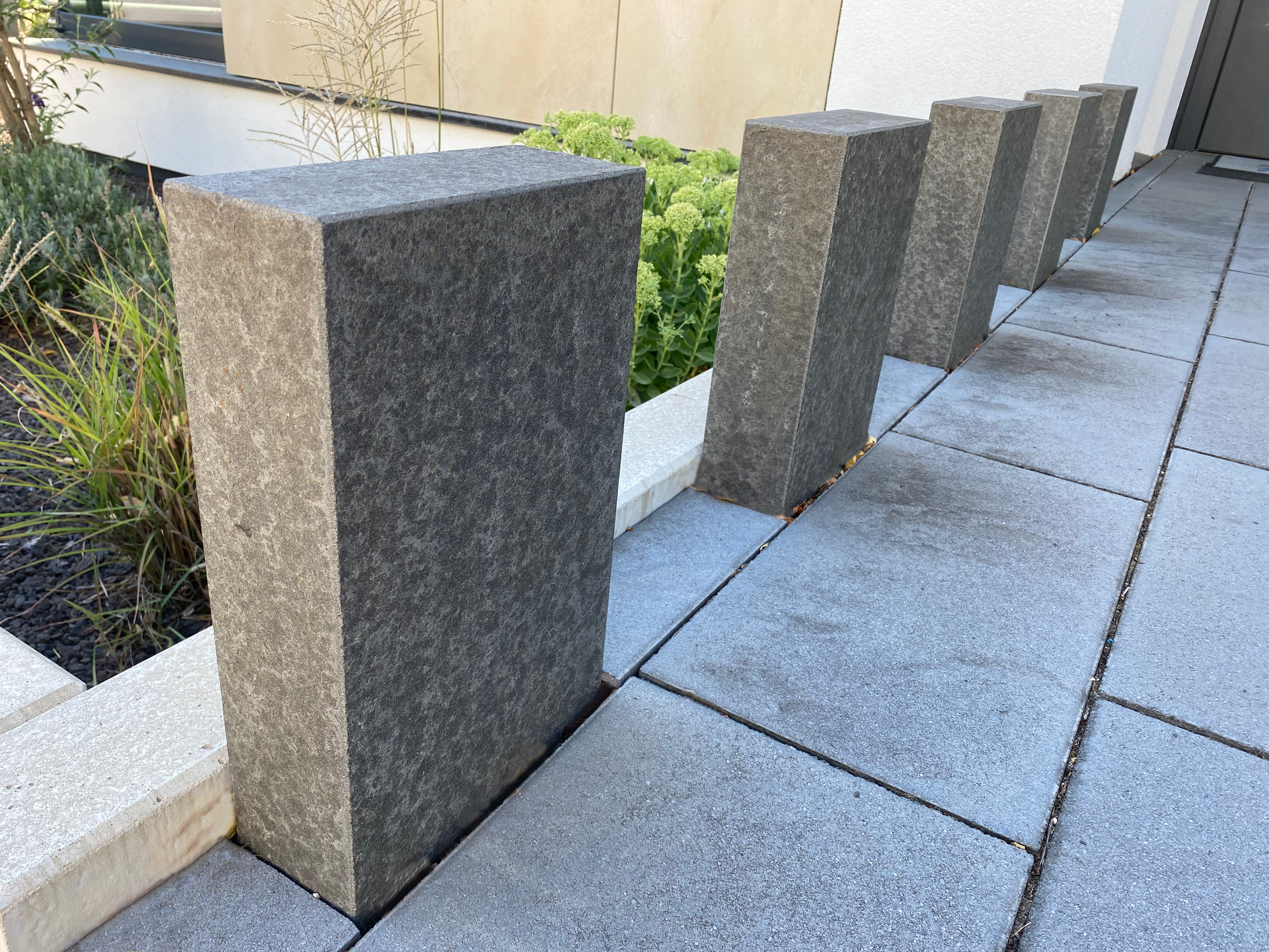 Area d&#39;ingresso della Palizzata Basalto Takeda