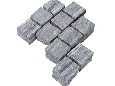 Sampietrini Gneiss Urban Grey Line a vista