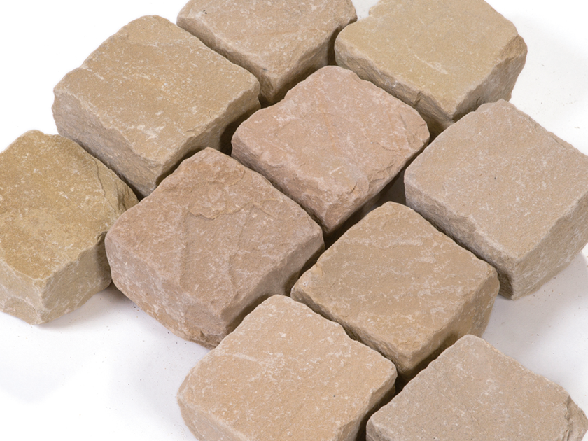 Sampietrini in pietra arenaria Miak 10x10x8 cm