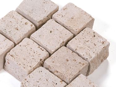 Travertino Medium Select Sampietrini Dettaglio