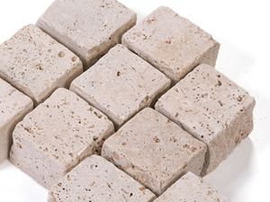 Travertino Medium Select Sampietrini Dettaglio