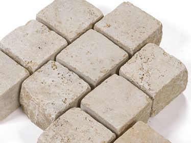 Sampietrini in travertino Medium 10x10x8 cm