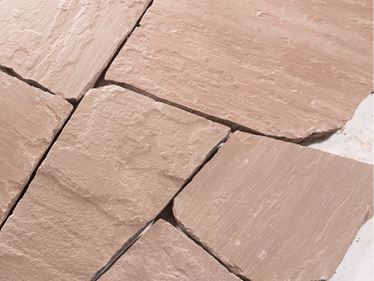 Piastrelle poligonali di arenaria Modak tagliate a misura