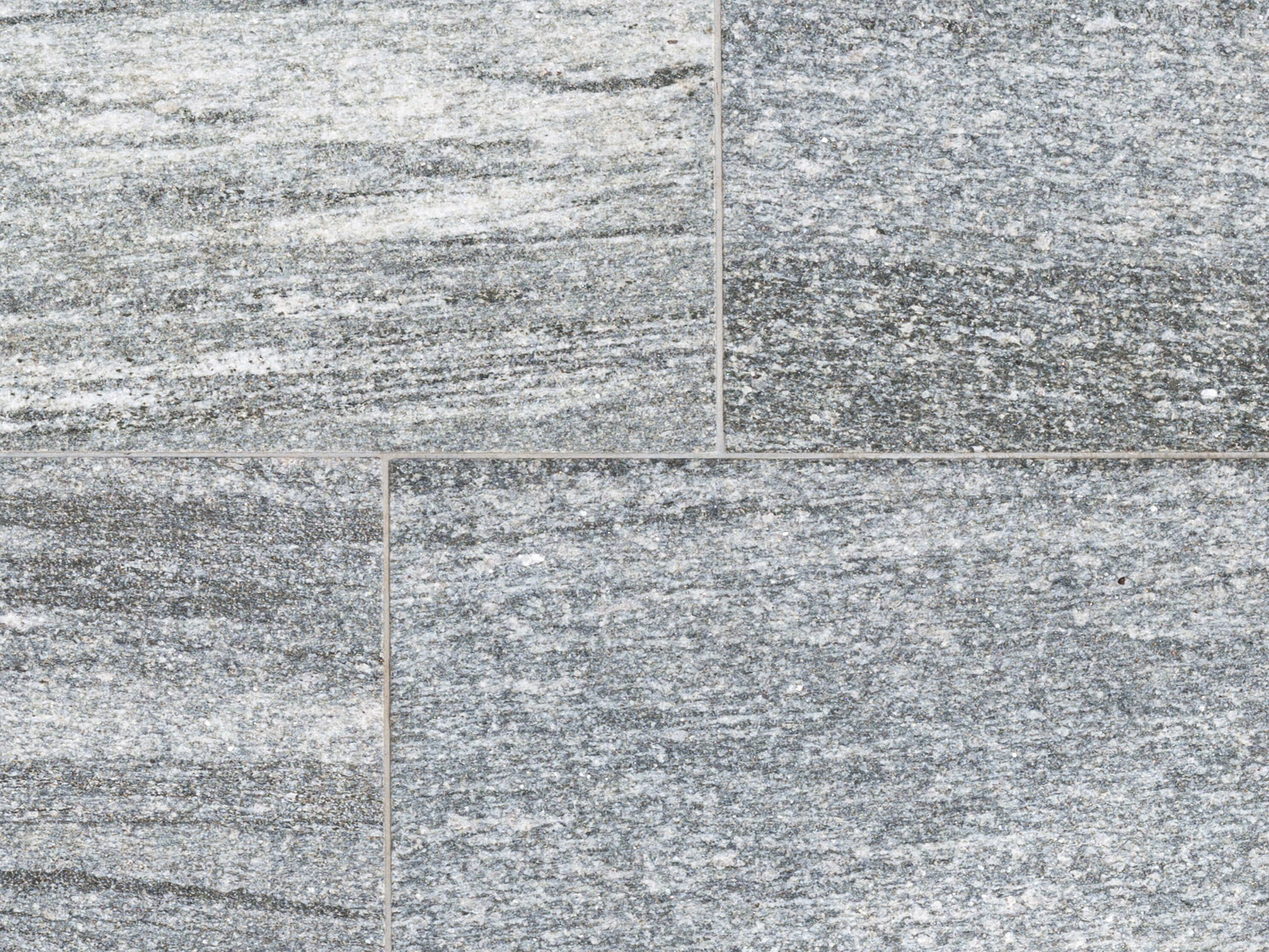 Primo piano delle lastre di granito grigio di Urban Grey Line