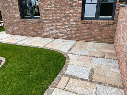 Girona Antique sentiero vicino alla casa