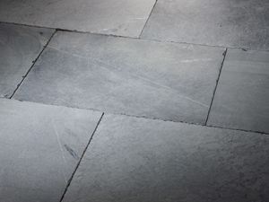 Lastre di pietra naturale in pietra blu con superficie burattata