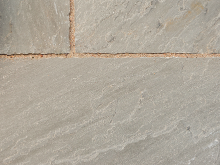 Lastre di arenaria Kandla Grey in primo piano