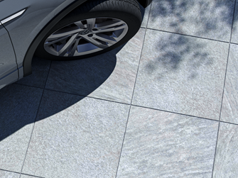 Piastrelle in gres porcellanato effetto pietra Classic_Grey_Gallery 1 Taglio auto