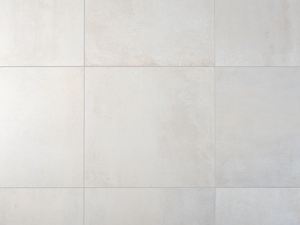 Bellissime piastrelle effetto cemento Pure Sand vista dall'alto