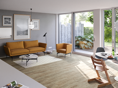 Soggiorno_country_Oak Sala da pranzo Strutturato