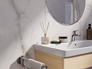 Lavabo Perla Crema effetto marmo