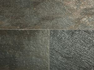 Piastrella di quarzite Deoli Green con inclusioni