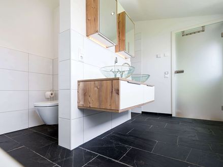 Bagno con ardesia Black Rustic