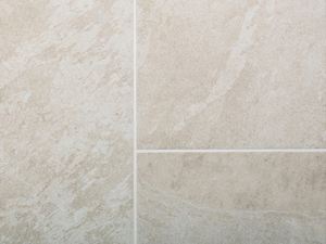 Toni delicati e beige e un aspetto naturale Piastrelle effetto ardesia Alpine Beige dall'alto