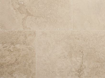 Piastrelle in travertino Classic Light vista frontale