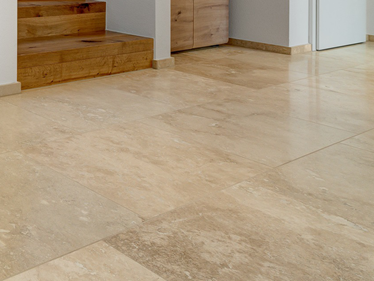 Zona d'ingresso Piastrelle di travertino Ivory Classic