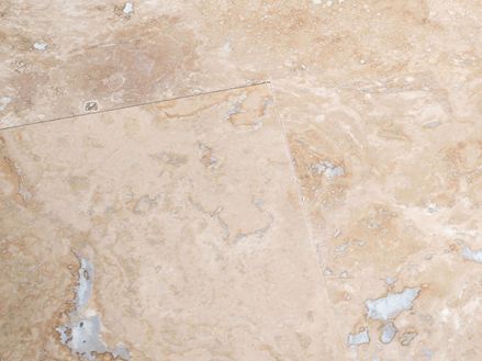 Piastrelle di travertino Ivory Classic Primo Piano