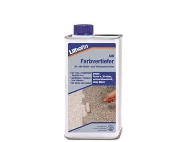 Un flacone di intensificatore di colore per la cura delle Piastrelle