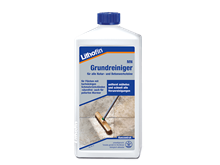 Un flacone di detergente di base per la cura delle Piastrelle