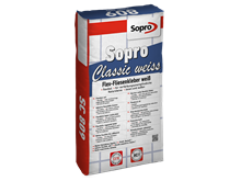 Una busta di adesivo flessibile bianco