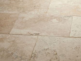 Piastrelle in travertino Vista laterale Rustic