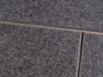 Primo piano di Basalt Black Beauty