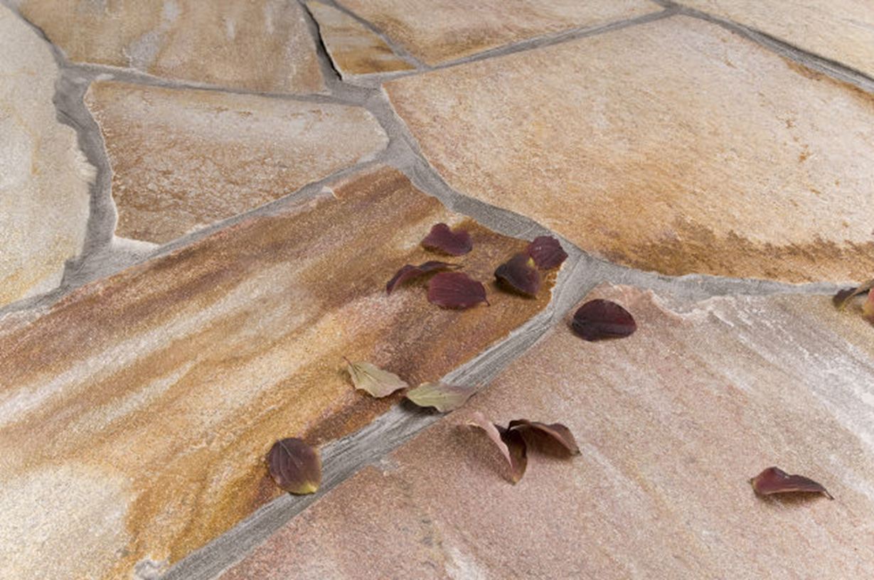 Primo piano delle Piastrelle poligonali