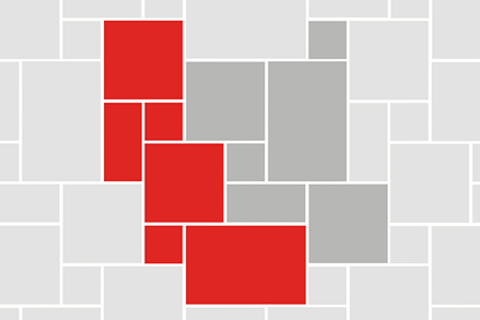 Reticolo romano con 4 formati