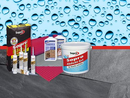 Con i nostri accessori, avrete tutto ciò che serve al vostro pavimento in pietra naturale!