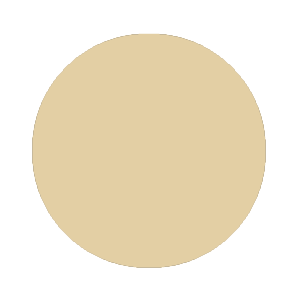 Cerchio con giunto di colore beige