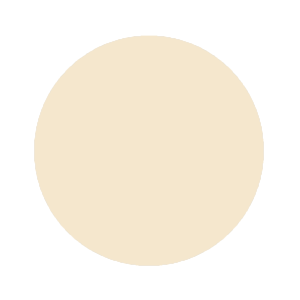 Cerchio con giunto di colore beige chiaro